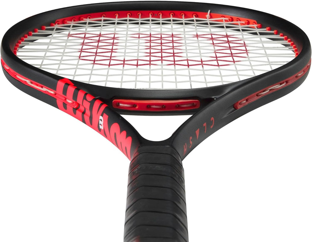 Wilson Clash Team 103 V3 Tennis Racket 4-3/8" (3) Schwarz, 4-3/8" (3) Schwarz