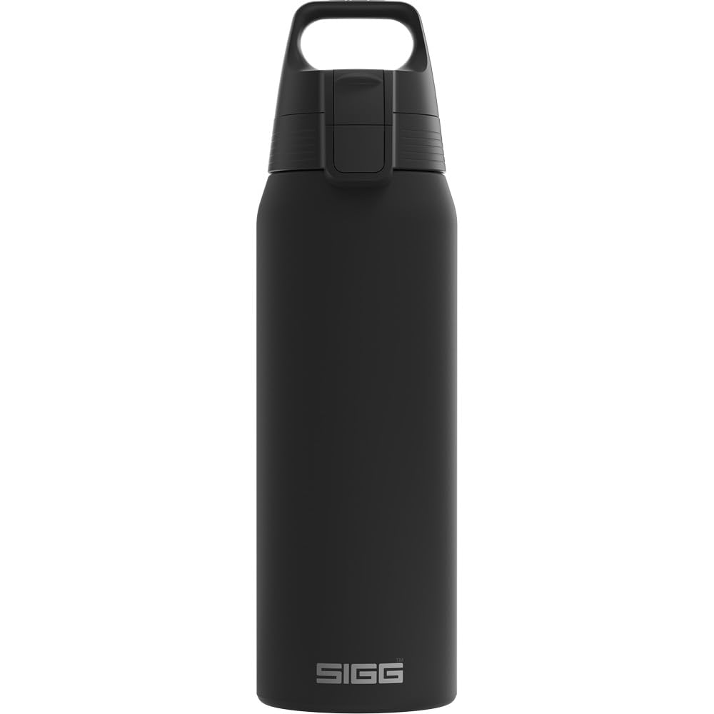 SIGG - Isolierte Trinkflasche - Thermosflasche Shield Therm One Black kohlensäurehaltige Getränke -