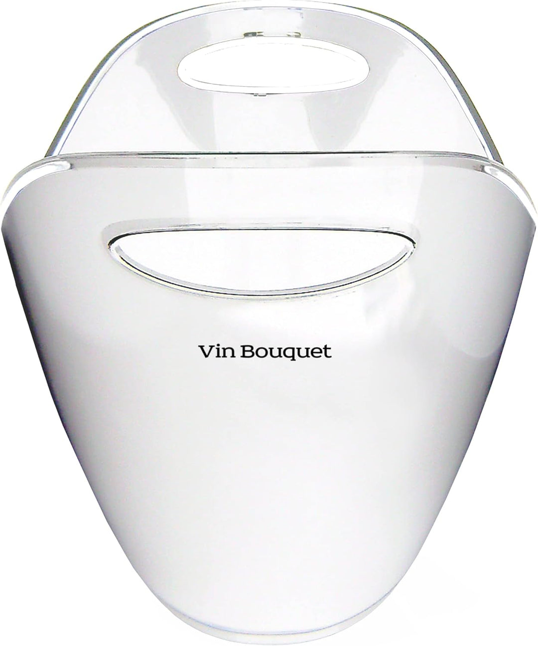 VB VIN BOUQUET FIE 976 Eiswürfelbehälter, 2 Flaschen, ideal zum Abkühlen Ihrer Flaschen in Weiss 2 F