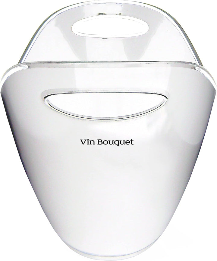 VB VIN BOUQUET FIE 976 Eiswürfelbehälter, 2 Flaschen, ideal zum Abkühlen Ihrer Flaschen in Weiss 2 F