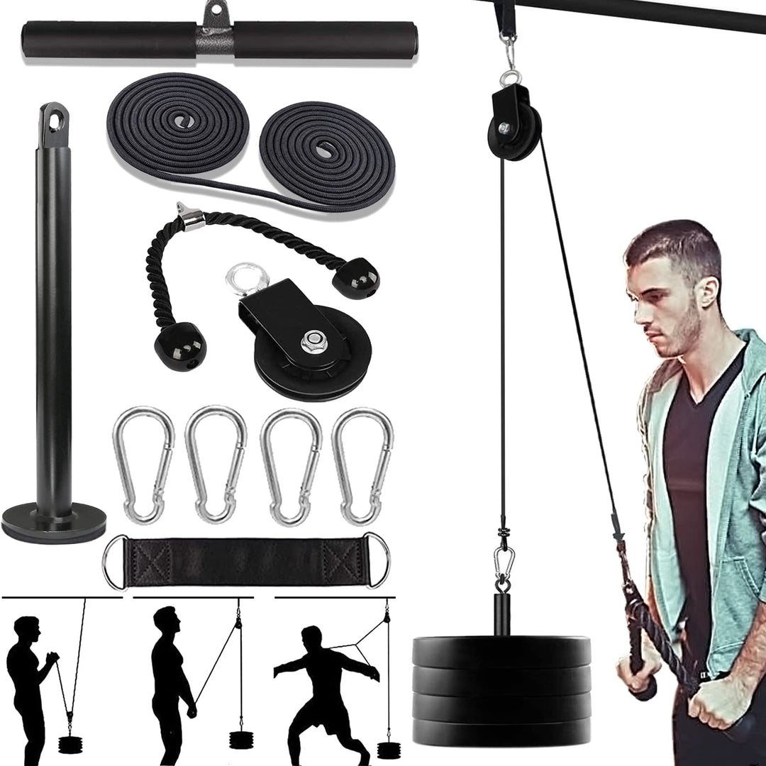 Taeku Kabelzug Fitness Professionelle Kabel Maschine System Home Gym Trizeps Latzug Arm Krafttrainin