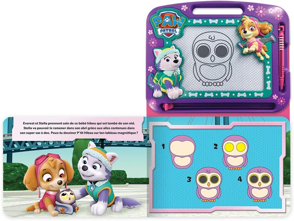 Nickelodeon Paw Patrol Schreiben und Zeichnen, Rosa