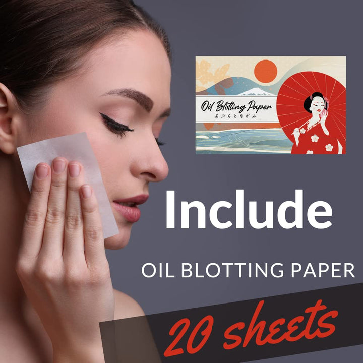 Senka Perfect Clear Cleanse Facial Cleansing - 170ml Blotting Paper Set
