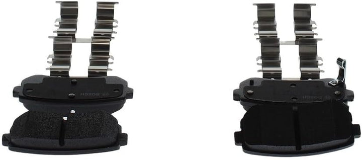 Bosch BP1051 Bremsbeläge - Hinterachse - ECE-R90 Zertifizierung - vier Bremsbeläge pro Set