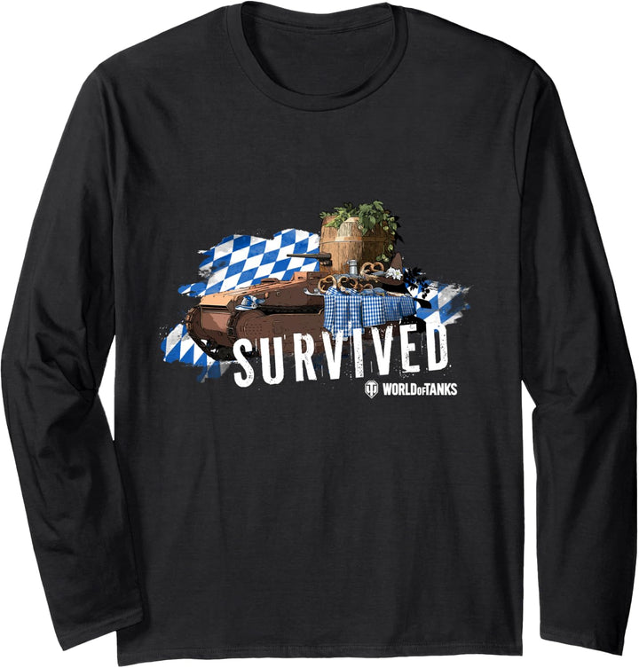 Welt der Panzer überlebt Langarmshirt
