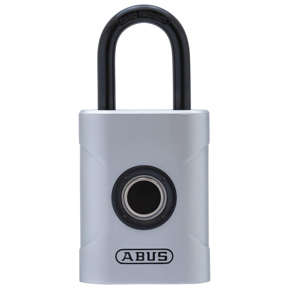 ABUS Touch 57/50 Fingerabdruck-Schloss - schlüsselloses, wetterfestes Vorhängeschloss - IP66 & IP68