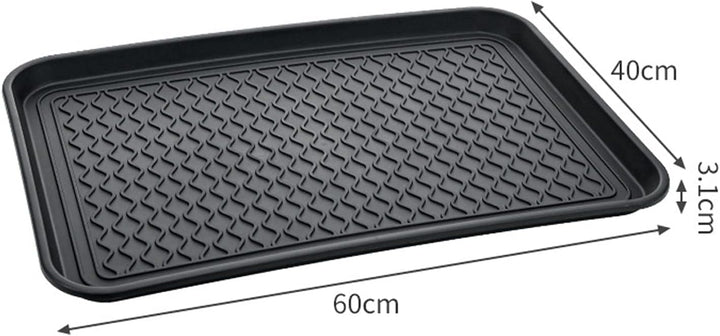 suntonmoto Schuhabtropfschale, Schuhregal, 2er-Set, 60 x 40 x 3 cm, Abtropfschale, Schuhabtropfschal