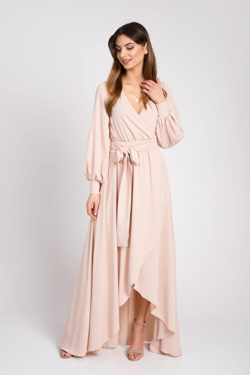 Swing Fashion Damen Irmina Dress Beige S, Beige S