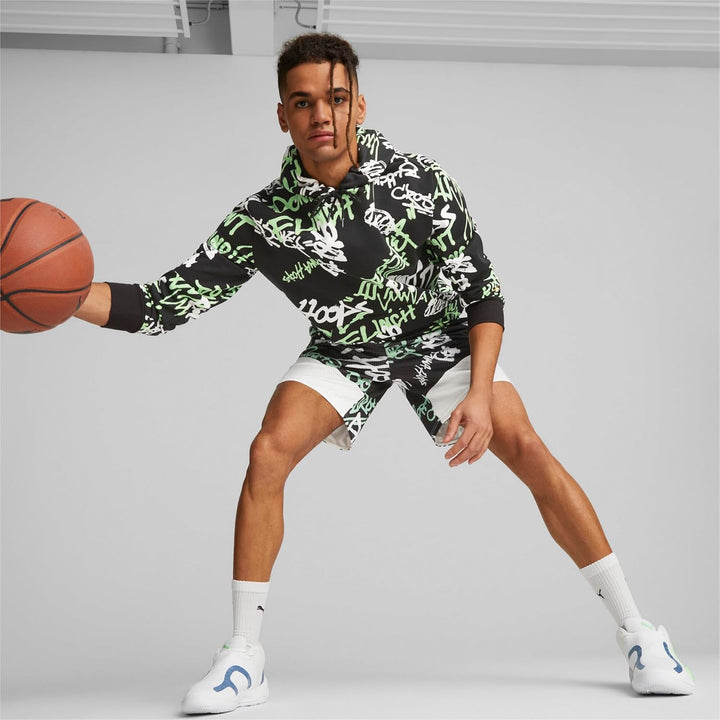 Puma Herren Rise NitroBasketballschuh 39 EU Puma White Deep Dive, 39 EU Puma White Deep Dive