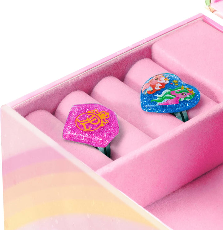 CRAZE Music Box Ballerina | Spieluhr mit Melodie, Mädchen Schmuckkästchen mit drehender Ballerina, S