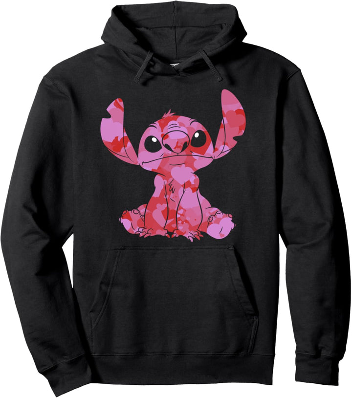 Disney Lilo & Stitch Valentinstag Stitch Heart Fill Pullover Hoodie