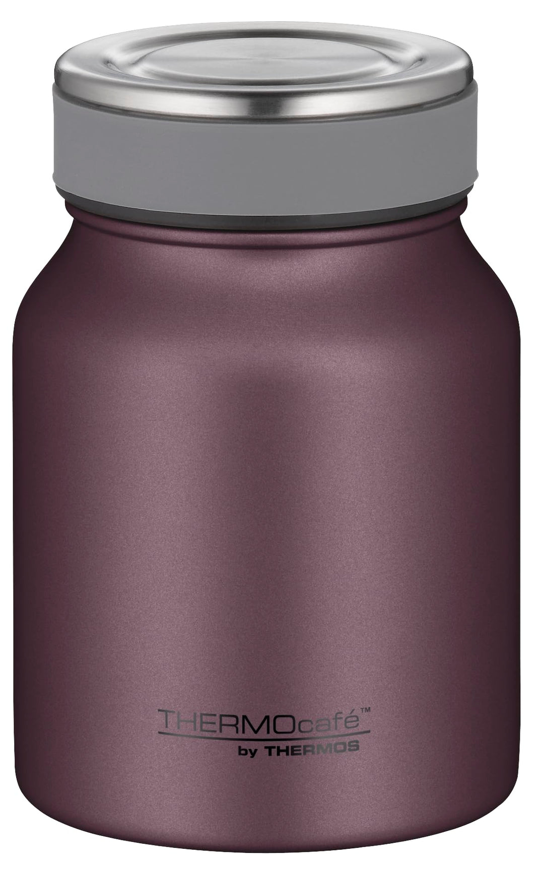 THERMOcafé by THERMOS TC FOOD JAR burgundy mat 0,50l, 9h heiss 14h kalt, Thermobehälter für Essen, d