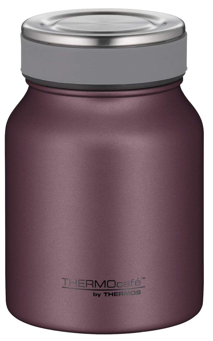 THERMOcafé by THERMOS TC FOOD JAR burgundy mat 0,50l, 9h heiss 14h kalt, Thermobehälter für Essen, d