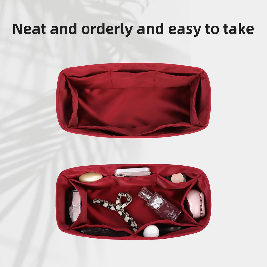 DGAZ Seide Taschen Organizer Einsatz für LV Graceful PM/MM, Taschenorganizer Shaper Einsatz, Leicht