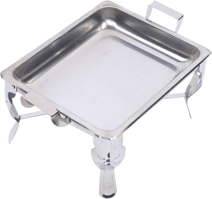 6L Speisewärmer Edelstahl Buffetwärmer Chafing Dish Warmhaltebehälter, Spülmaschinenfest mit Deckelg