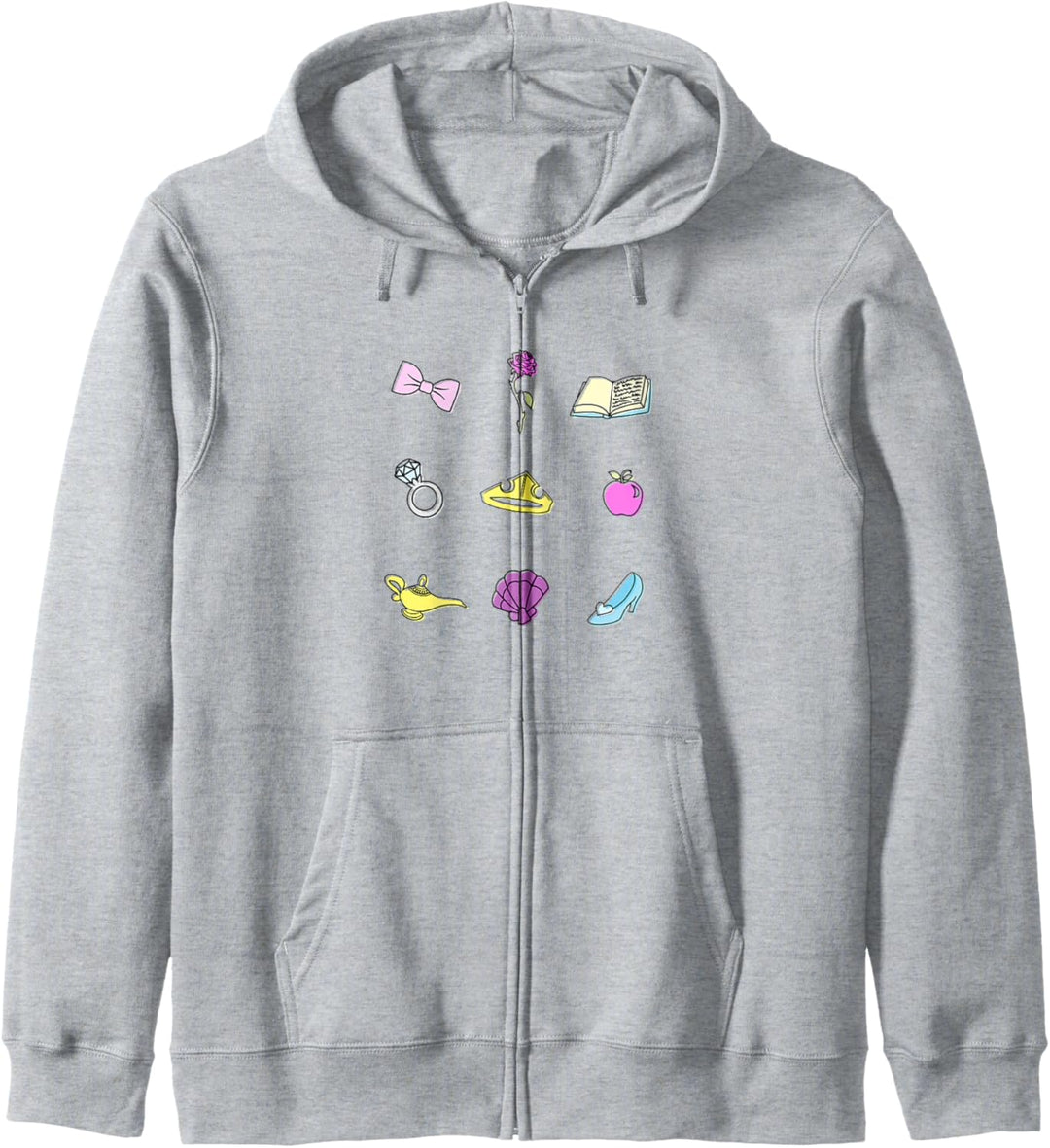 Disney Princess Icons Kapuzenjacke