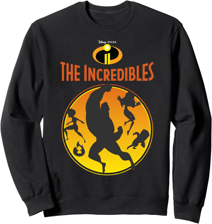 Disney Pixar Incredibles 2 Familien-Silhouette Sweatshirt