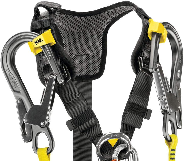 PETZL AVAO BOD 1 Klettergurte, Black/Yellow, 1