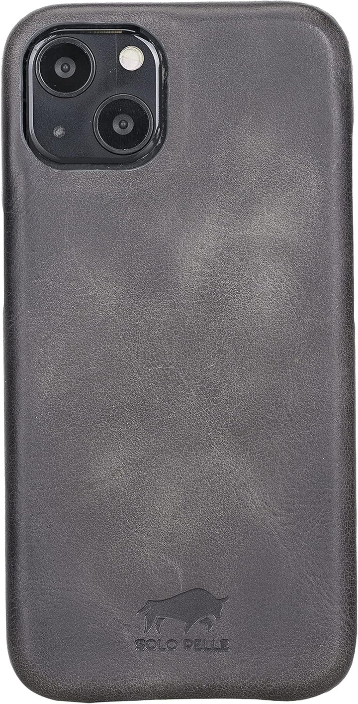 Solo Pelle Lederhülle für das Apple iPhone 13 Mini in 5.4 Zoll Princeton Case Leder Hülle Ledertasch