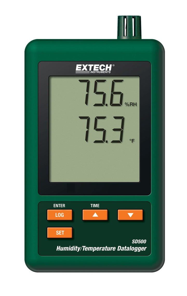 Extech Multi-Datenlogger SD500 Messgrösse Temperatur, Luftfeuchtigkeit 0 bis 50°C 10 bis 90% rF Luft