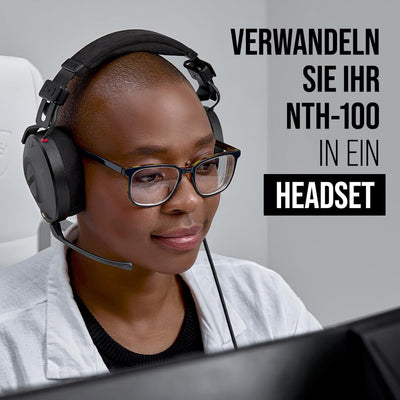 RØDE NTH-Mic – Professionelles Headset-Mikrofon für die NTH-100-Kopfhörer, für Medien, Rundfunk, Pod