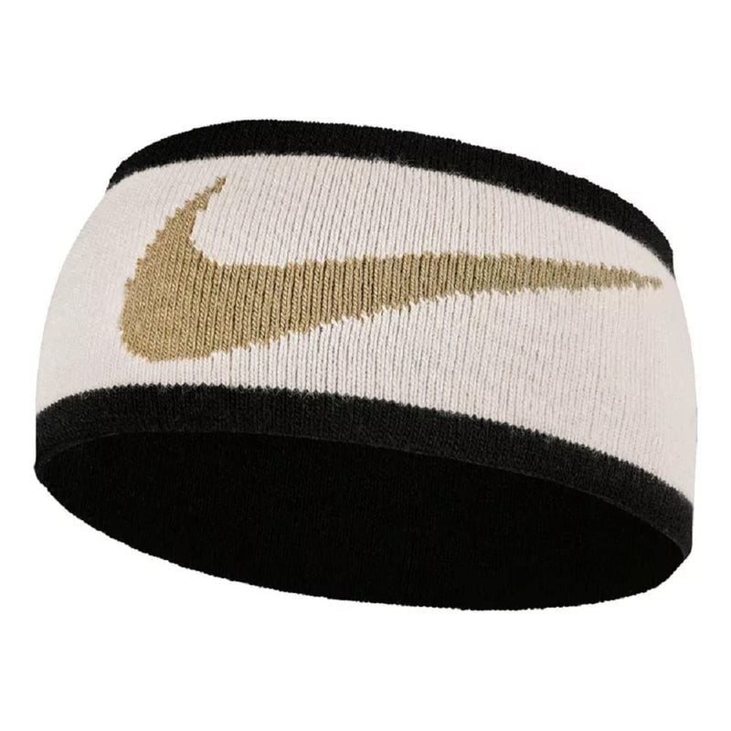 Nike Seamless Reversible Knit Headband Stirnband (one Size, Black/Bone) Einheitsgrösse black/bone, E