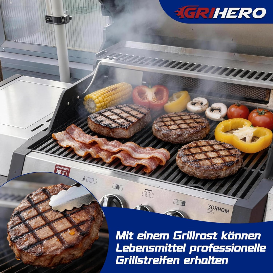 Gusseisen Grillroste Switch Grid Rost-In-Rost System Mit Enders Boston 3, Landmann Triton 3 & 4, Bar