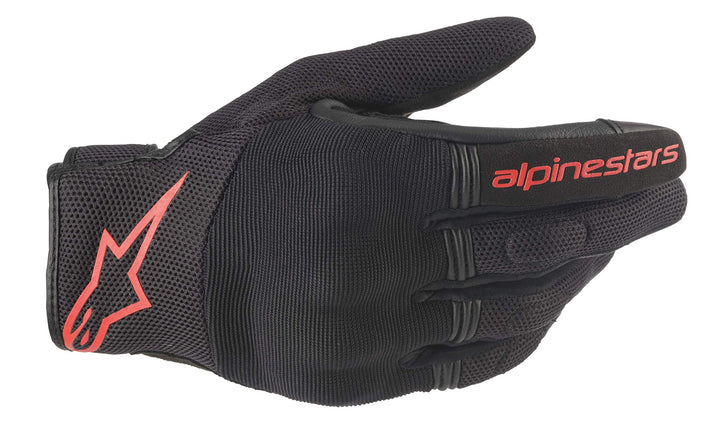 Alpinestars Motorradhandschuhe Copper Gloves Black Red Fluo, BLACK/RED/FLUO, L L BLACK/RED/FLUO, L B
