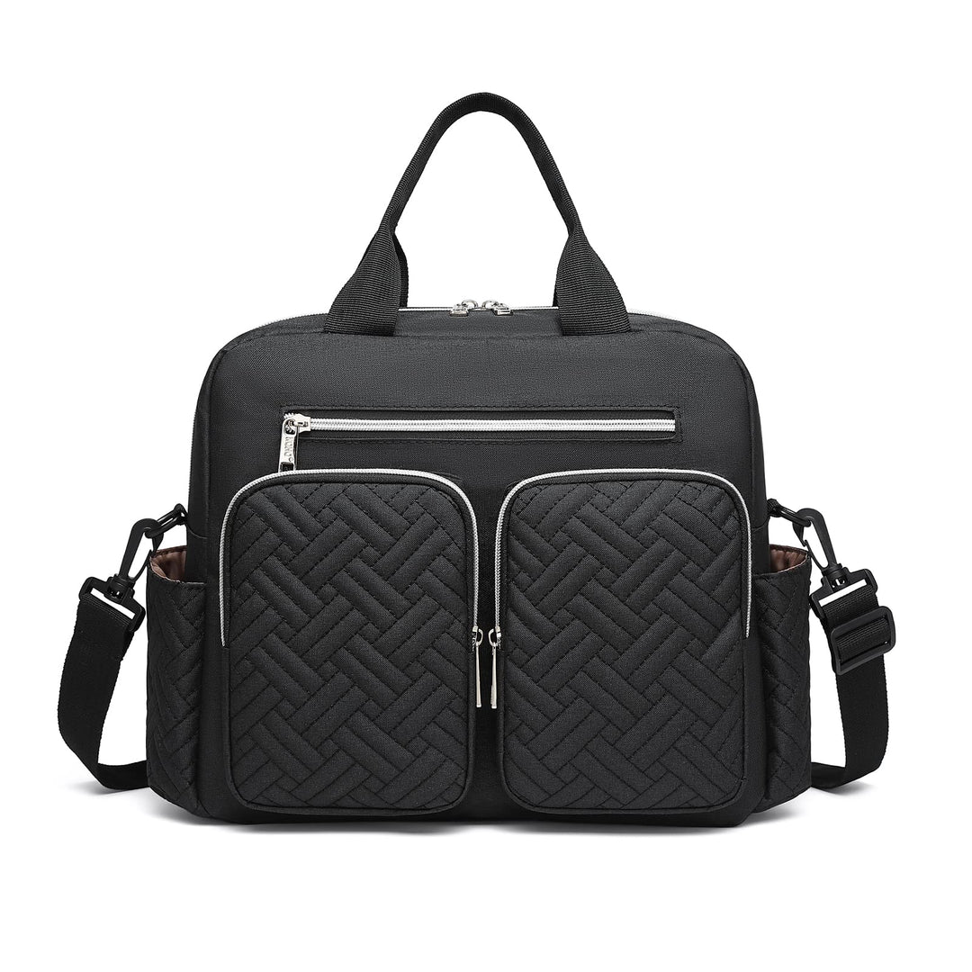 KONO Baby-Wickeltasche, stilvoll, für Mama und Papa, wandelbare Reisetasche mit isolierten Taschen