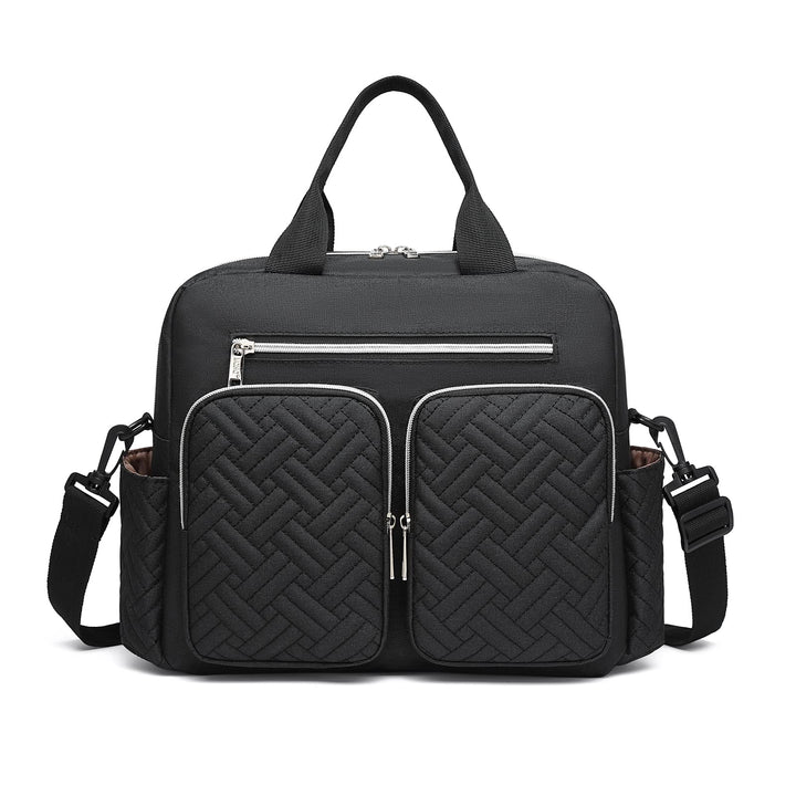 KONO Baby-Wickeltasche, stilvoll, für Mama und Papa, wandelbare Reisetasche mit isolierten Taschen