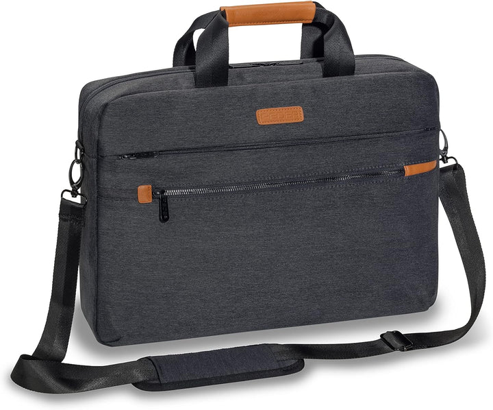 Pedea Laptoptasche Elegance Pro Notebook-Tasche 15,6 Zoll (39,6 cm) Umhängetasche mit Schultergurt u