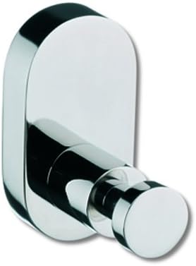 Kela 22680, Haken, Zum Kleben oder Bohren, Edelstahl 18/10, 3,5x 5x 6 cm, Lucido, Silber Glänzend Ha