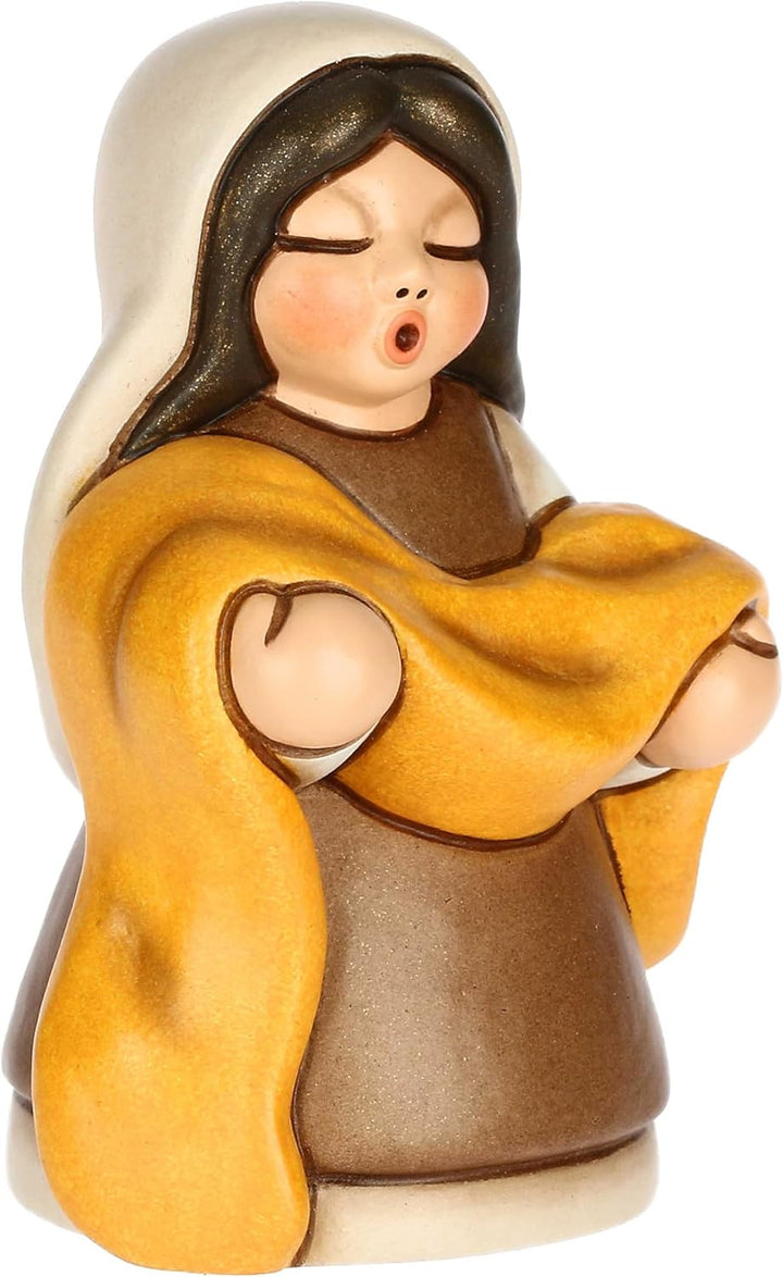 THUN, Hochwertige braune Stoffe aus Keramik, Kollektion Klassische Krippenfiguren, Weihnachtskrippen
