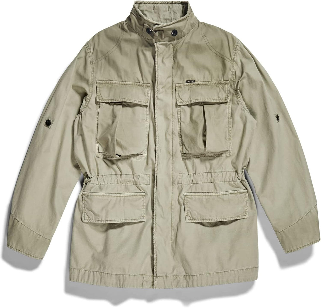 G-STAR RAW Damen Field Overshirts M Grün (Shamrock Vintage Gd D21427-9740-d187), M Grün (Shamrock Vi