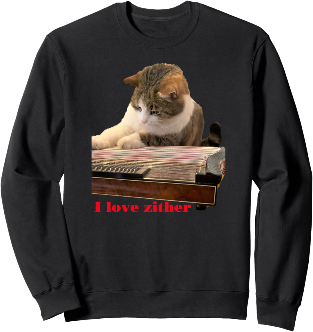 Musikalische Katze Sweatshirt