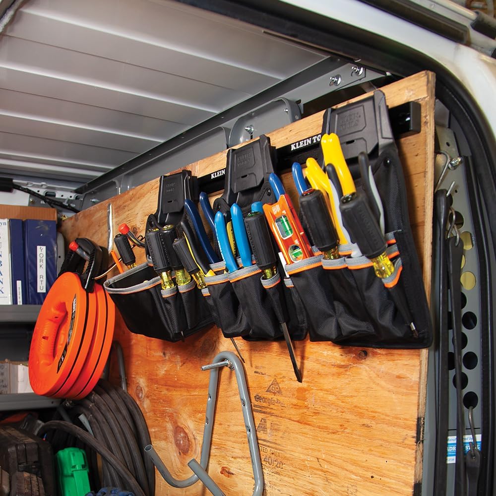 Klein Tools 55921 Werkzeugregal, Tradesman Pro modulares Wandhalterungsregal funktioniert mit kleine