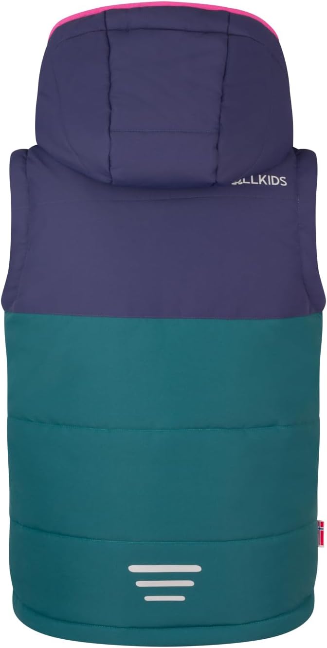 Trollkids Kids Narvik Vest XT 92 midnight petrol, 92 midnight petrol