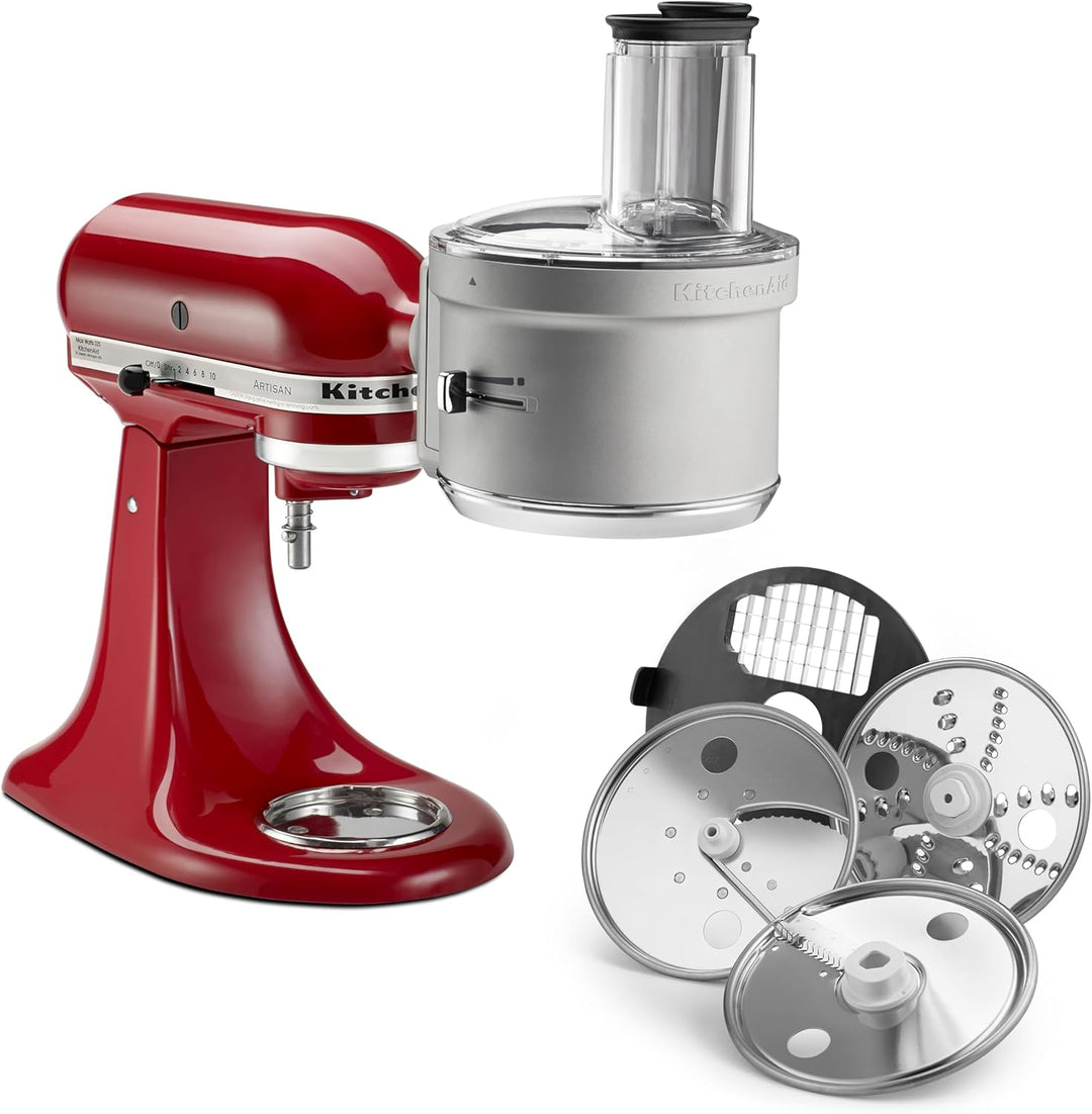 KitchenAid 5KSM2FPA Food ProcessorAufsatz, Kunststoff, 1 Liter, Grau
