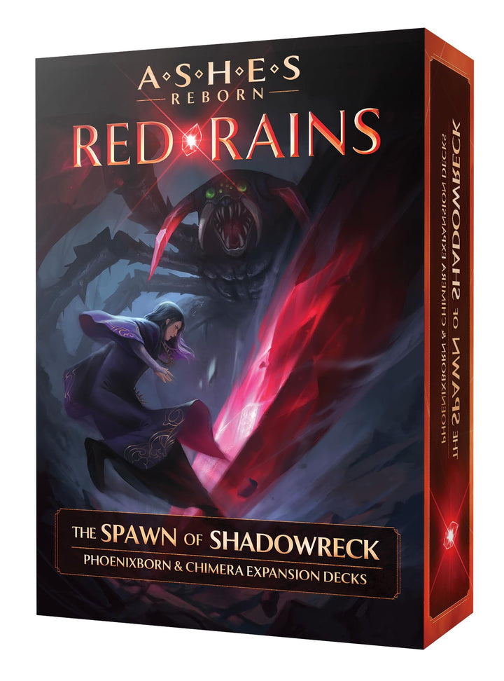 Plaid Hat Games | Ashes Reborn Red Rains: The Spawn of Shadowreck Expansion | Card Game | 2 Players