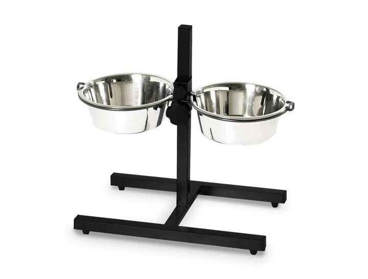 Nobby Napfständer verstellbar DINER BAR inkl. 2 Näpfen 2 x Ø 28,5 cm 4,10 ltr. 2 x 4.50 ltr. Ø28 cm,