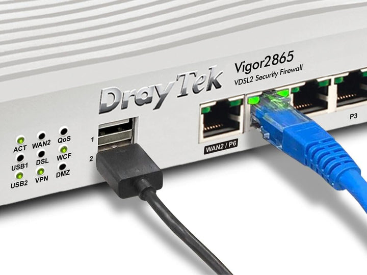 DrayTek Vigor 2865 Series- Dual-WAN VPN Firewall Router (Annex-B) Vigor 2865 (Annex-B), Vigor 2865 (