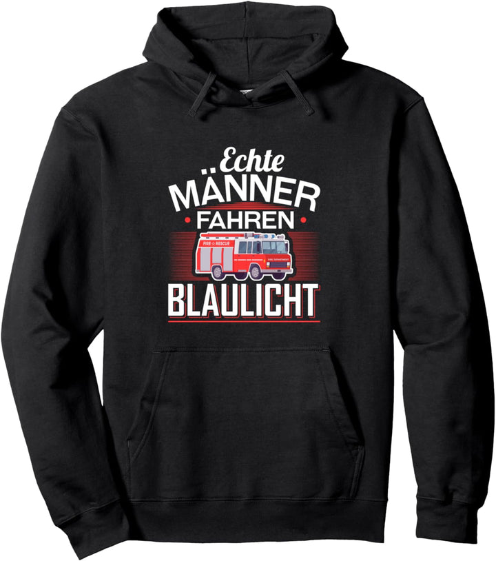 Feuerwehrmann Echte Männer Lustiges Feuerwehr Pullover Hoodie