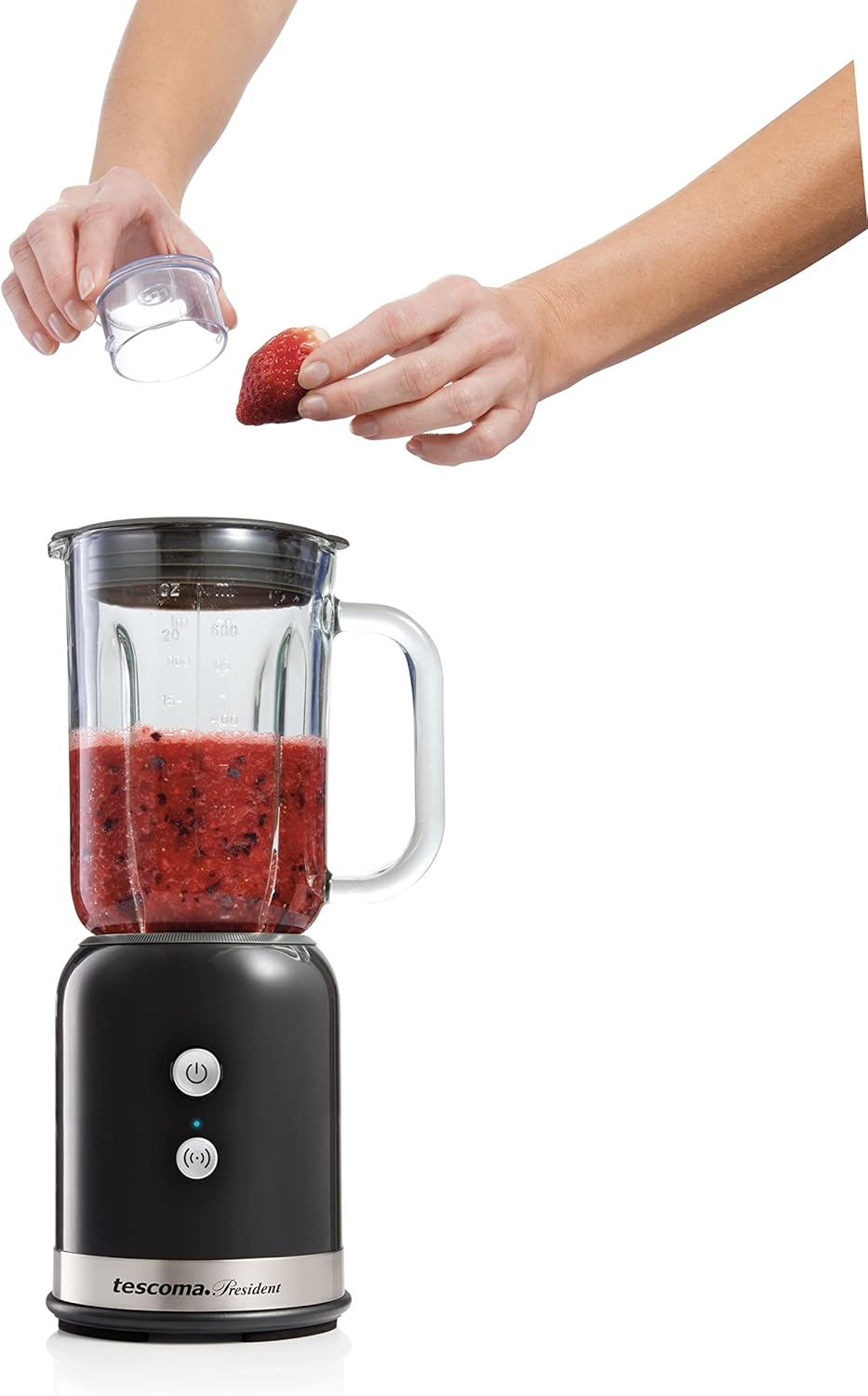 Tescoma Smoothie-Mixer PRESIDENT 0,6 l, cremefarbig Cream, Cream