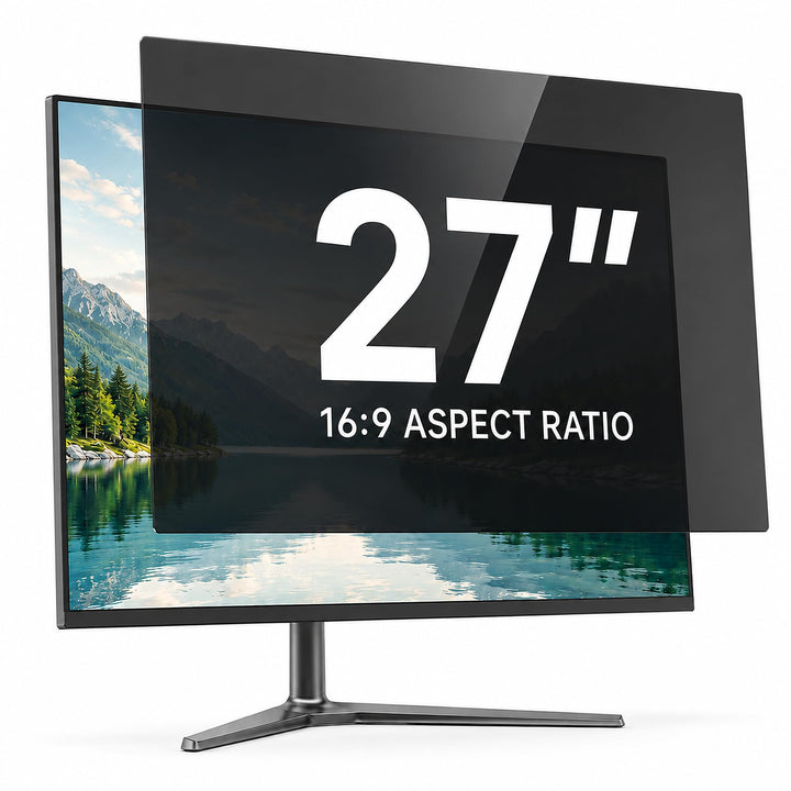 salipt 68,6 cm (27 Zoll) Computer-Sichtschutzfilter für 16:9-Breitbild-Display, Bildschirm-Privatspi