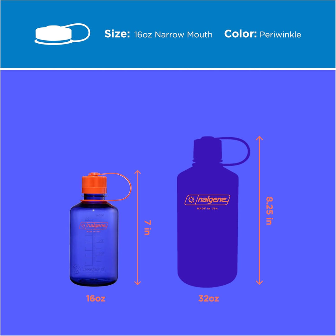 Nalgene Unisex – Erwachsene Eh Sustain Trinkflasche 473 ml Immergrün, 473 ml Immergrün