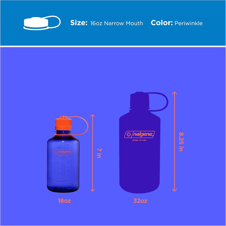 Nalgene Unisex – Erwachsene Eh Sustain Trinkflasche 473 ml Immergrün, 473 ml Immergrün