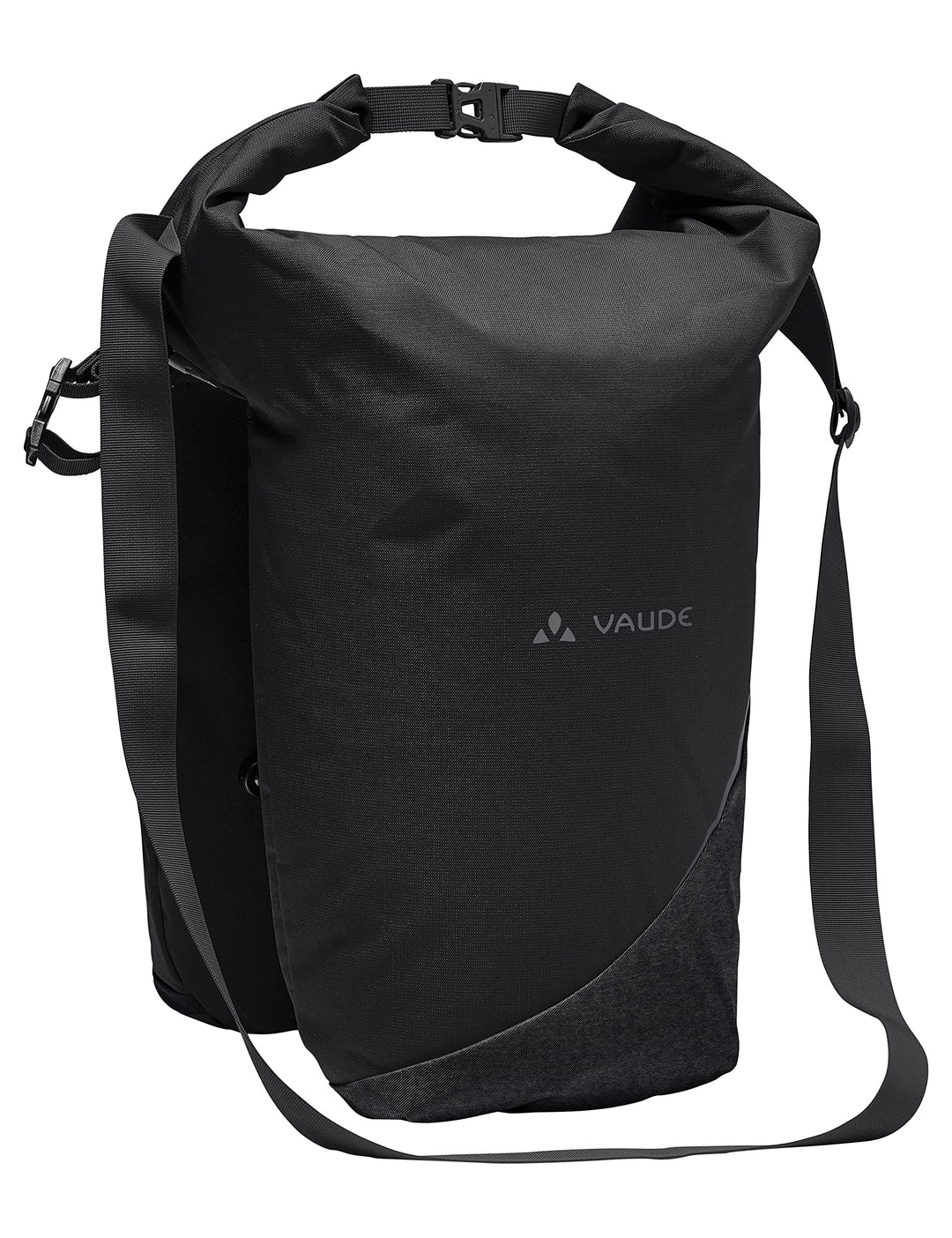Vaude 15919 Unisex – Erwachsene Road Master Urban (Double) Hinterradtaschen Schwarz Einheitsgrösse,
