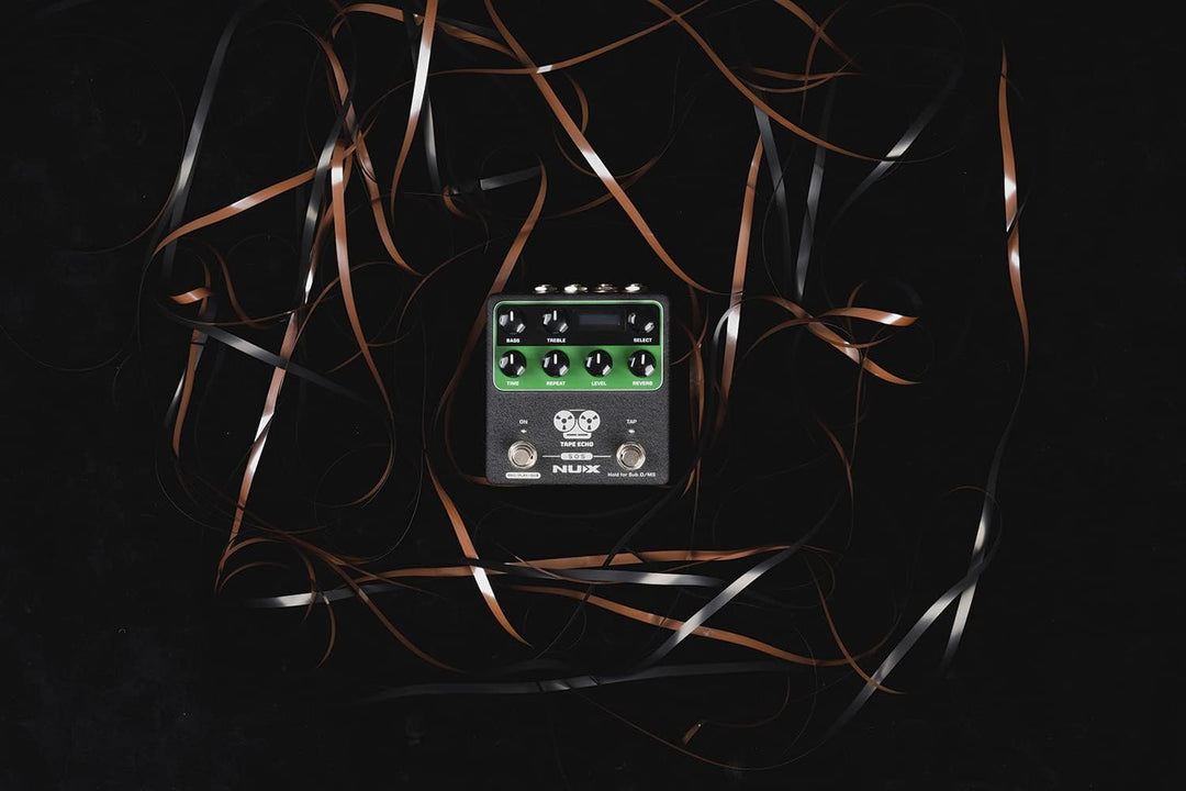 NUX - NDD7 – Tape Echo Pedal mit Midi, Grün