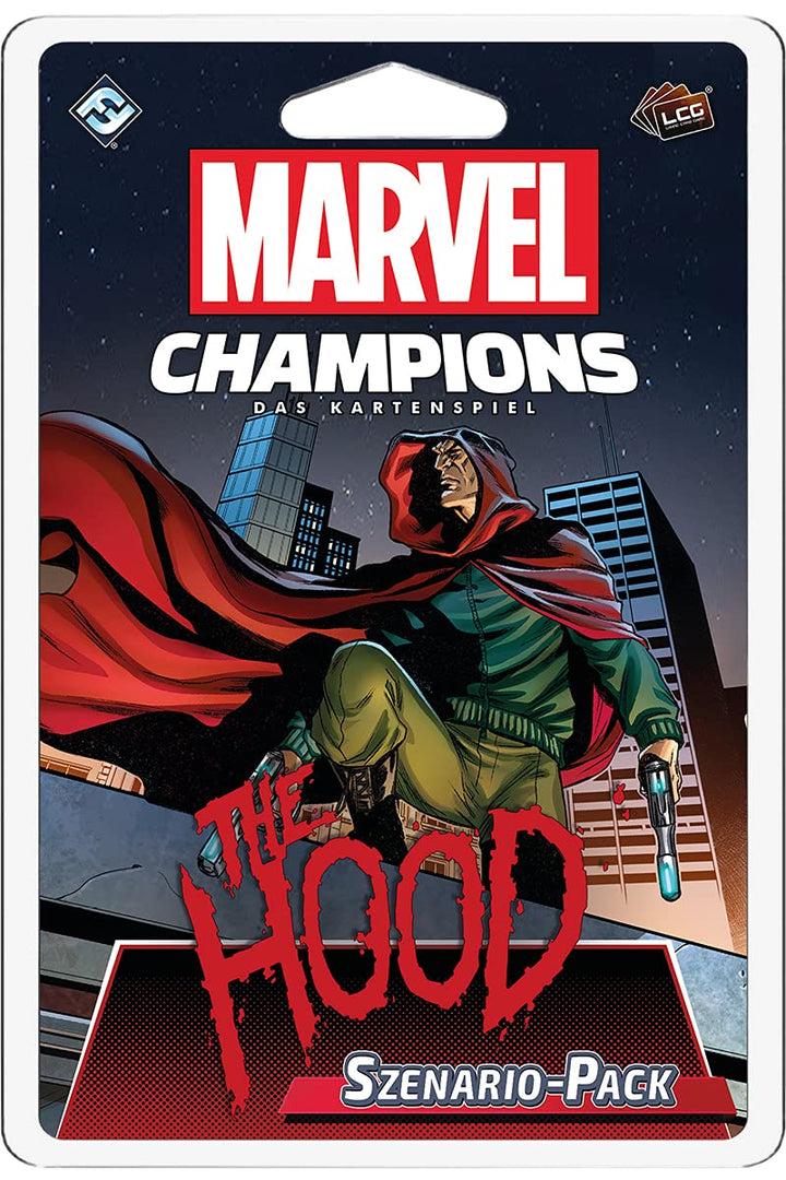 Fantasy Flight Games, Marvel Champions: LCG – The Hood, Szenario-Erweiterung, Expertenspiel, Kartens