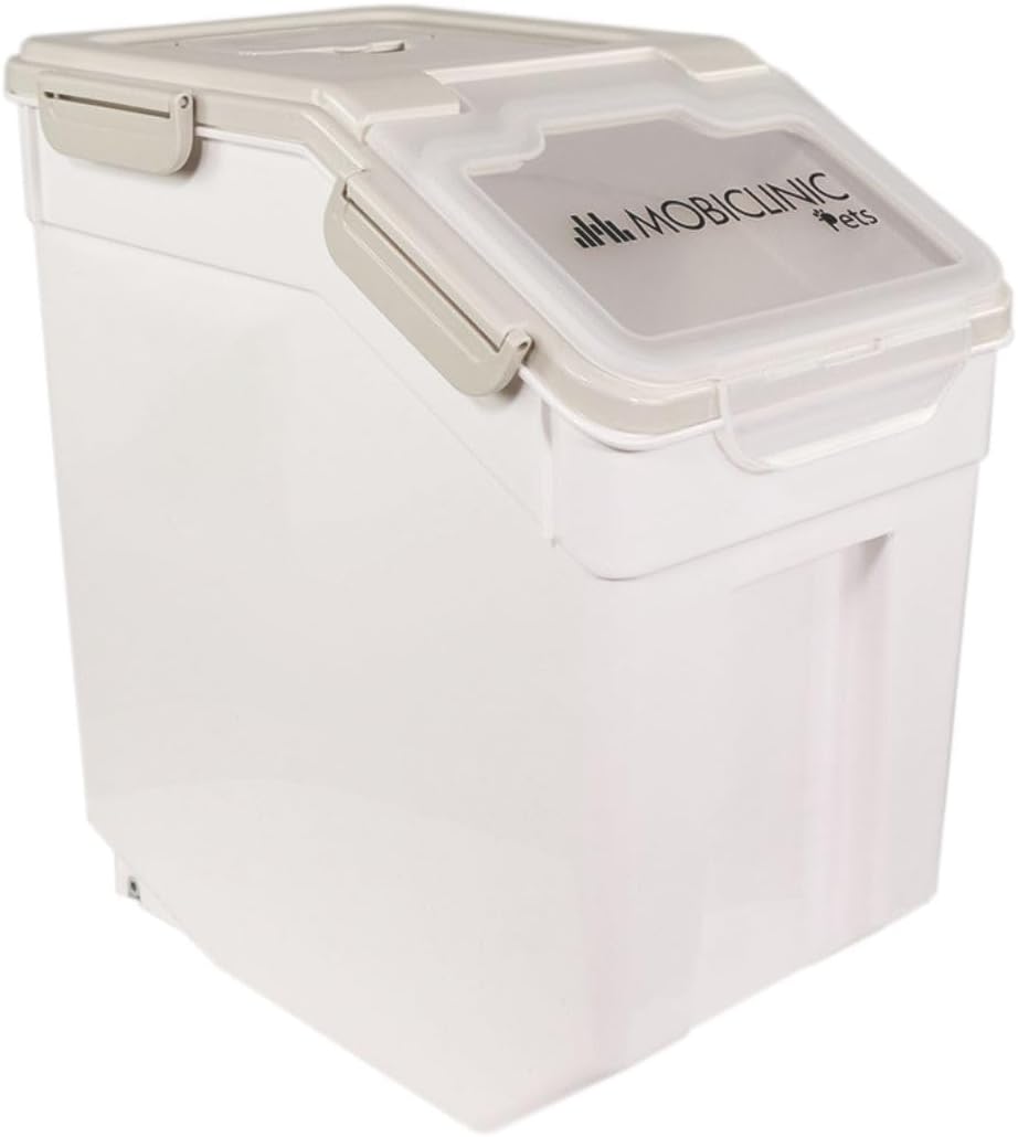 Mobiclinic® Pets, Futterbehälter, für Haustiere, FeedPet, Fassungsvermögen 8kg, hermetischer Verschl